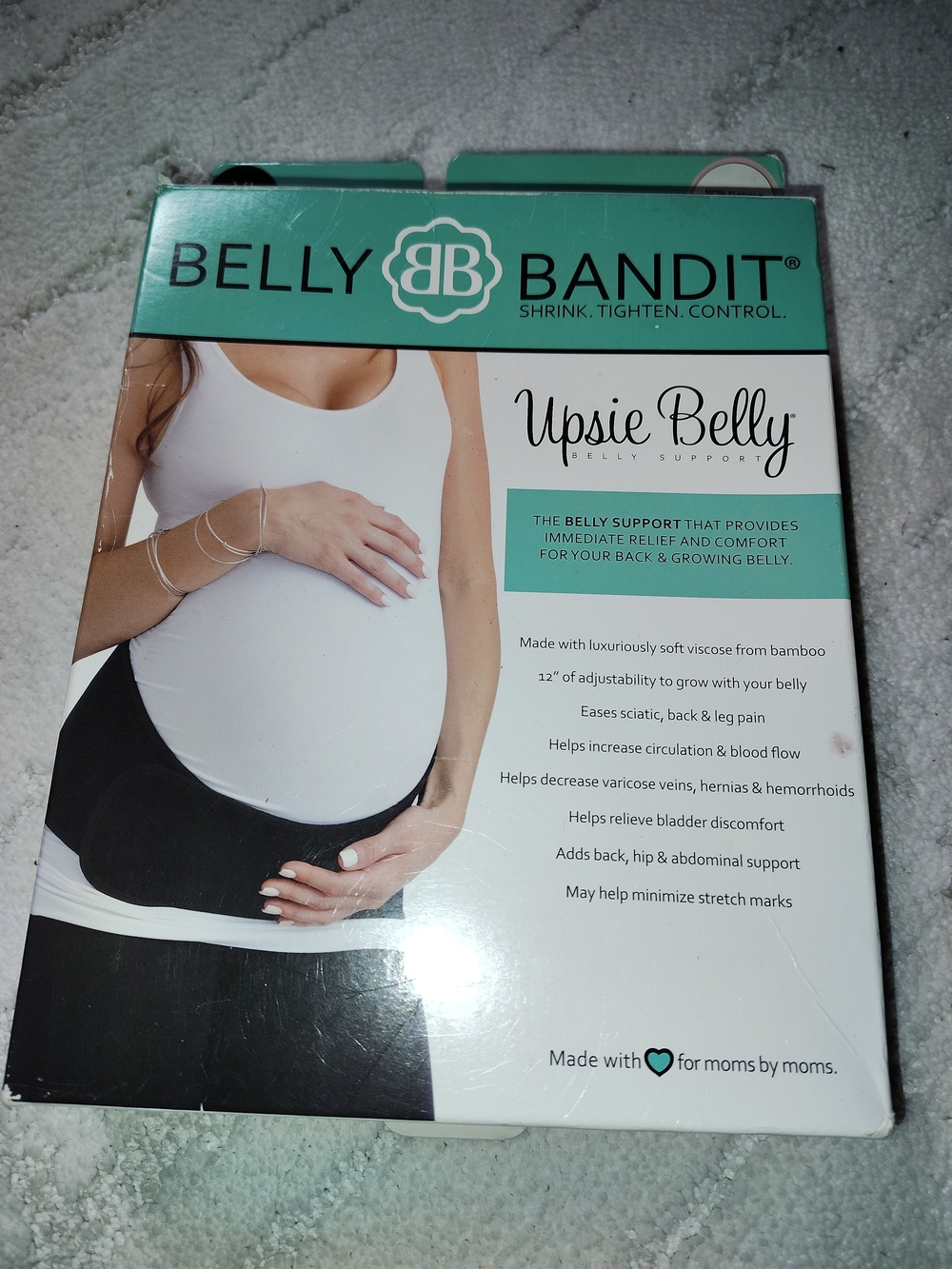 Belly Bandit Upsie Belly Maternity Support - Black & White